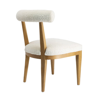 Palla Cream Boucle Dining Chair - Skandi London