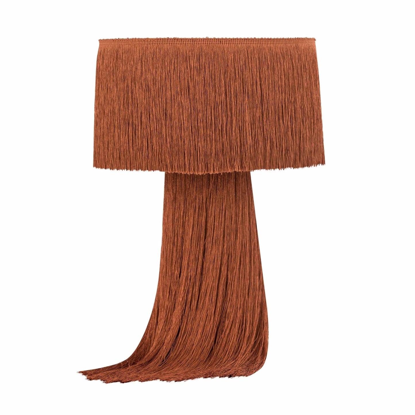 Atolla Brick Tassel Table Lamp - Skandi London