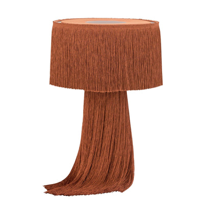 Atolla Brick Tassel Table Lamp - Skandi London