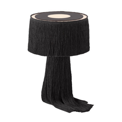 Atolla Black Tassel Table Lamp - Skandi London