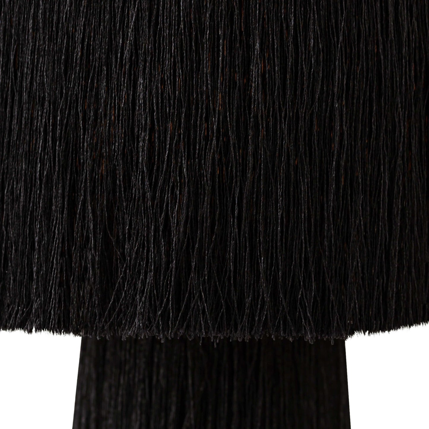 Atolla Black Tassel Table Lamp - Skandi London