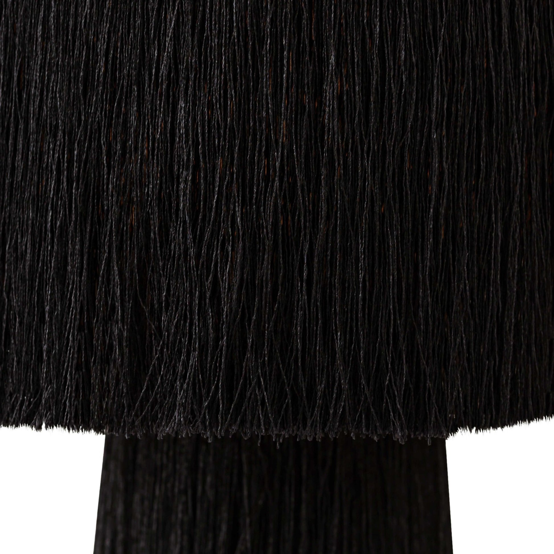 Atolla Black Tassel Table Lamp - Skandi London