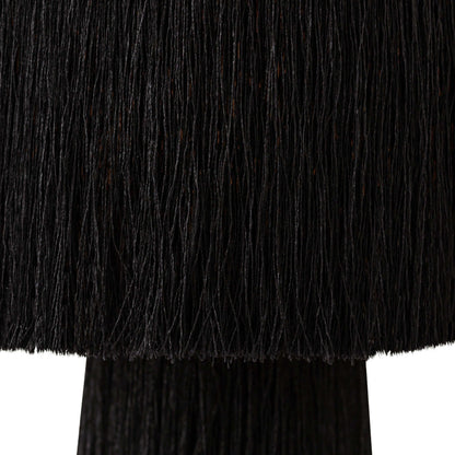 Atolla Black Tassel Table Lamp - Skandi London