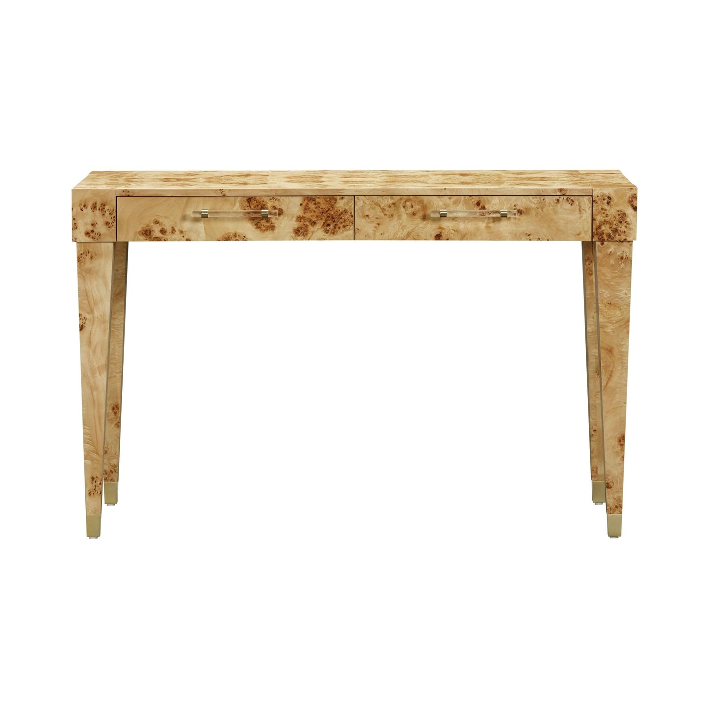 Brandyss Natural Burl Work Desk - Skandi London