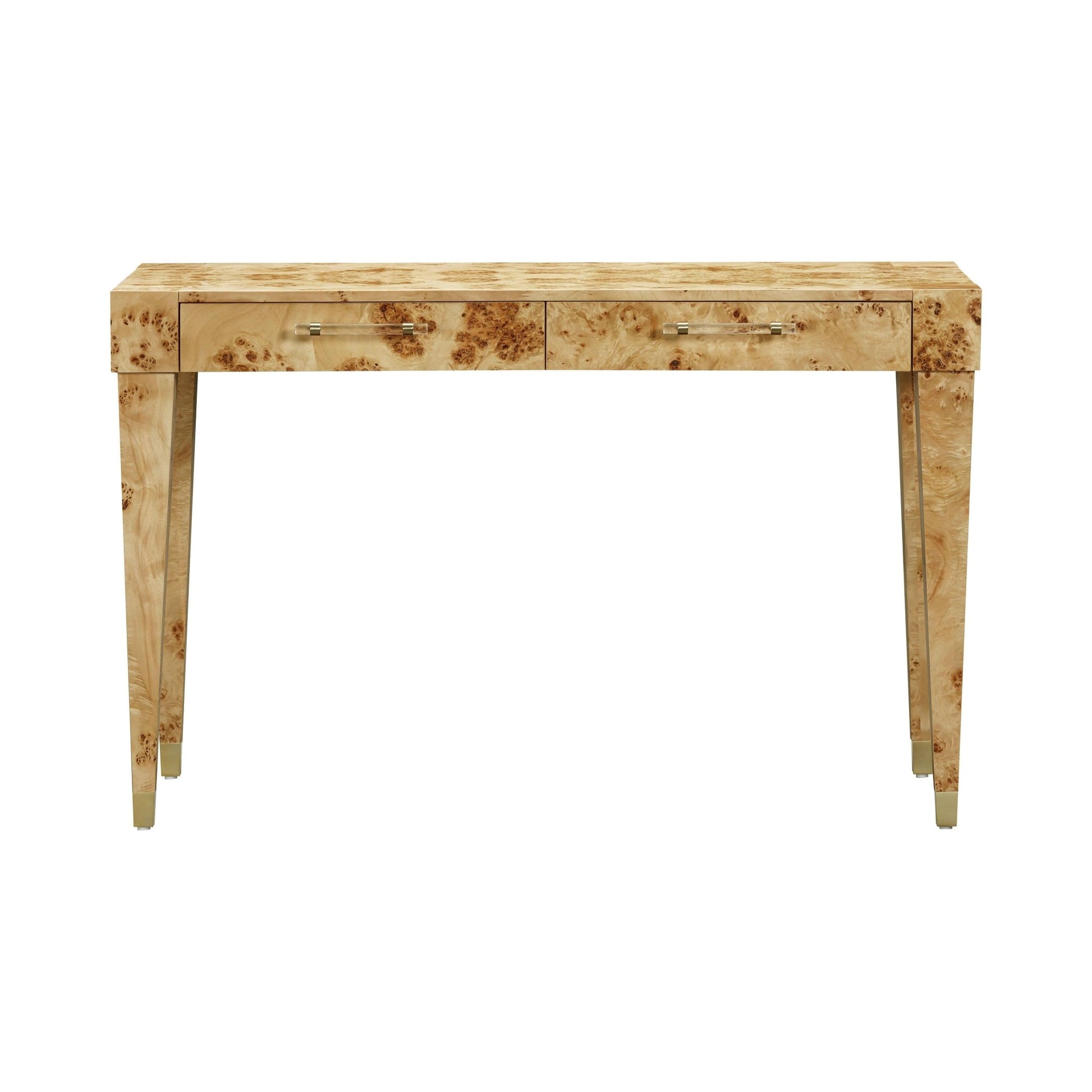 Brandyss Natural Burl Work Desk - Skandi London