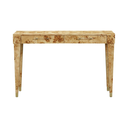 Brandyss Natural Burl Work Desk - Skandi London