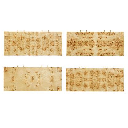Brandyss Natural Burl Work Desk - Skandi London