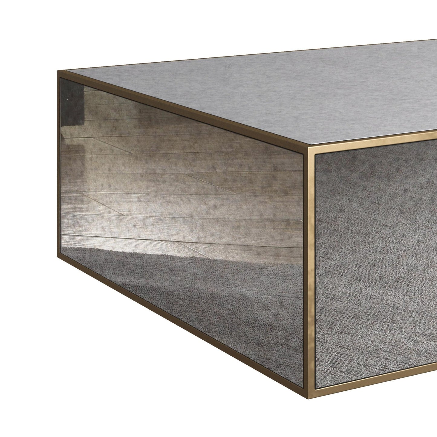 Lana Mirrored Large Coffee Table - Skandi London