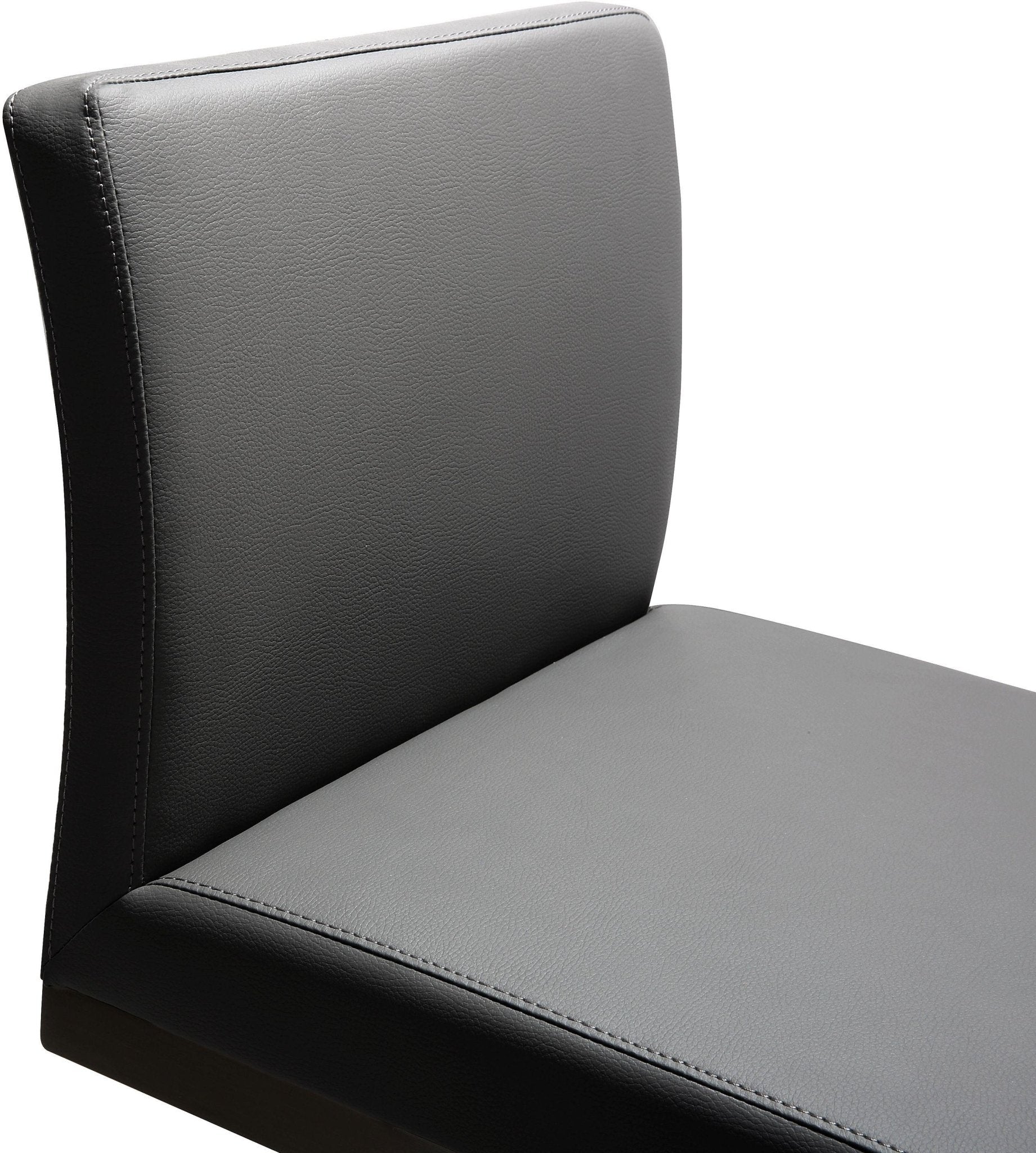 Parma Grey Stainless Steel Counter Stool Set of 2 - Skandi London