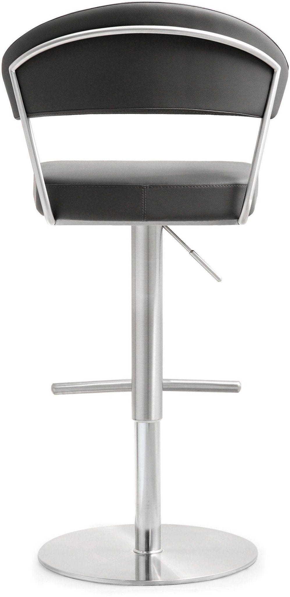 Cosmo Grey Stainless Steel Barstool - Skandi London