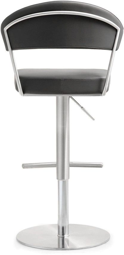 Cosmo Grey Stainless Steel Barstool - Skandi London