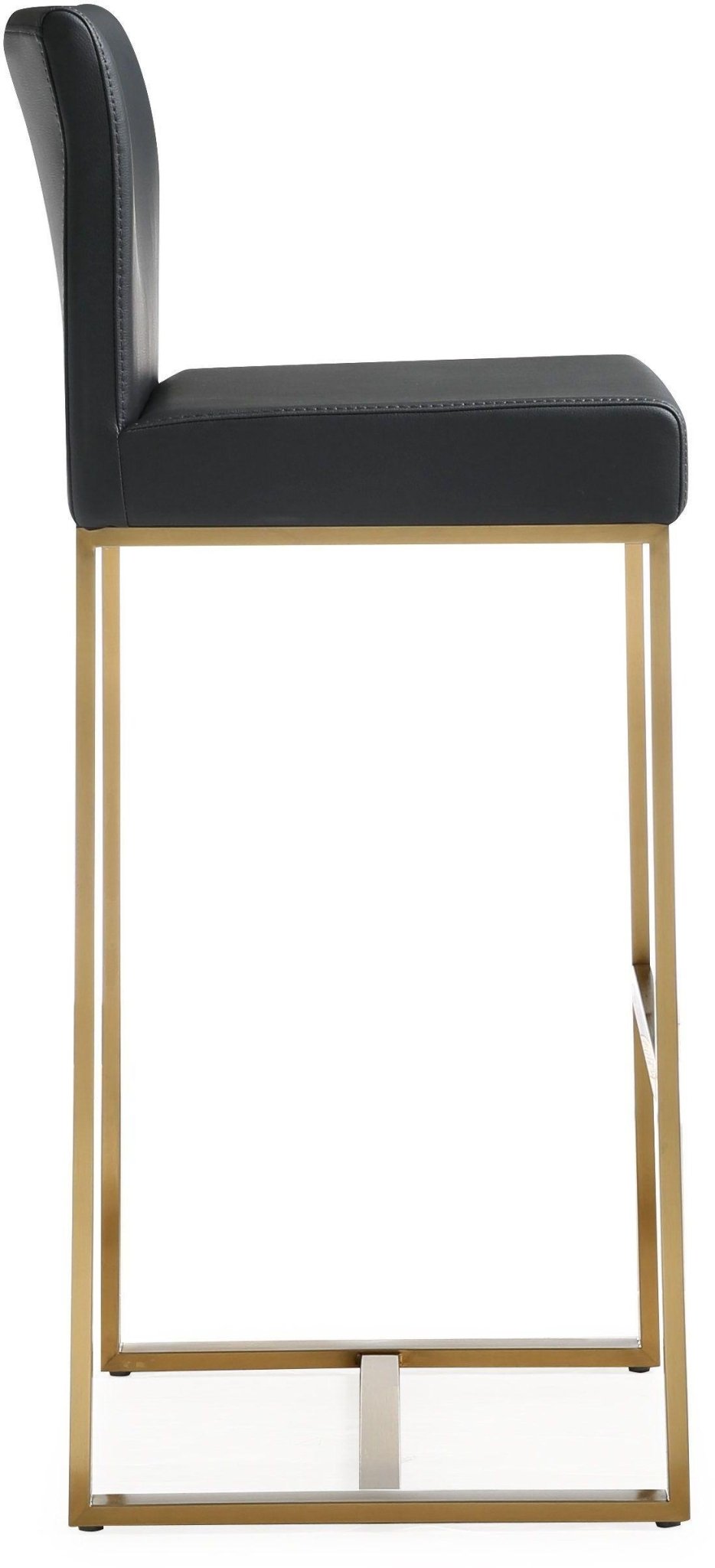 Denmark Black Gold Steel Barstool Set of 2 - Skandi London
