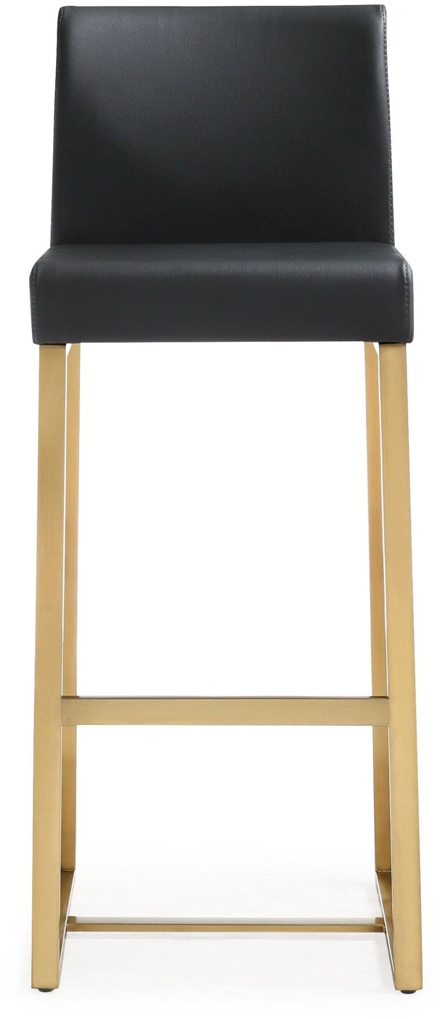 Denmark Black Gold Steel Barstool Set of 2 - Skandi London