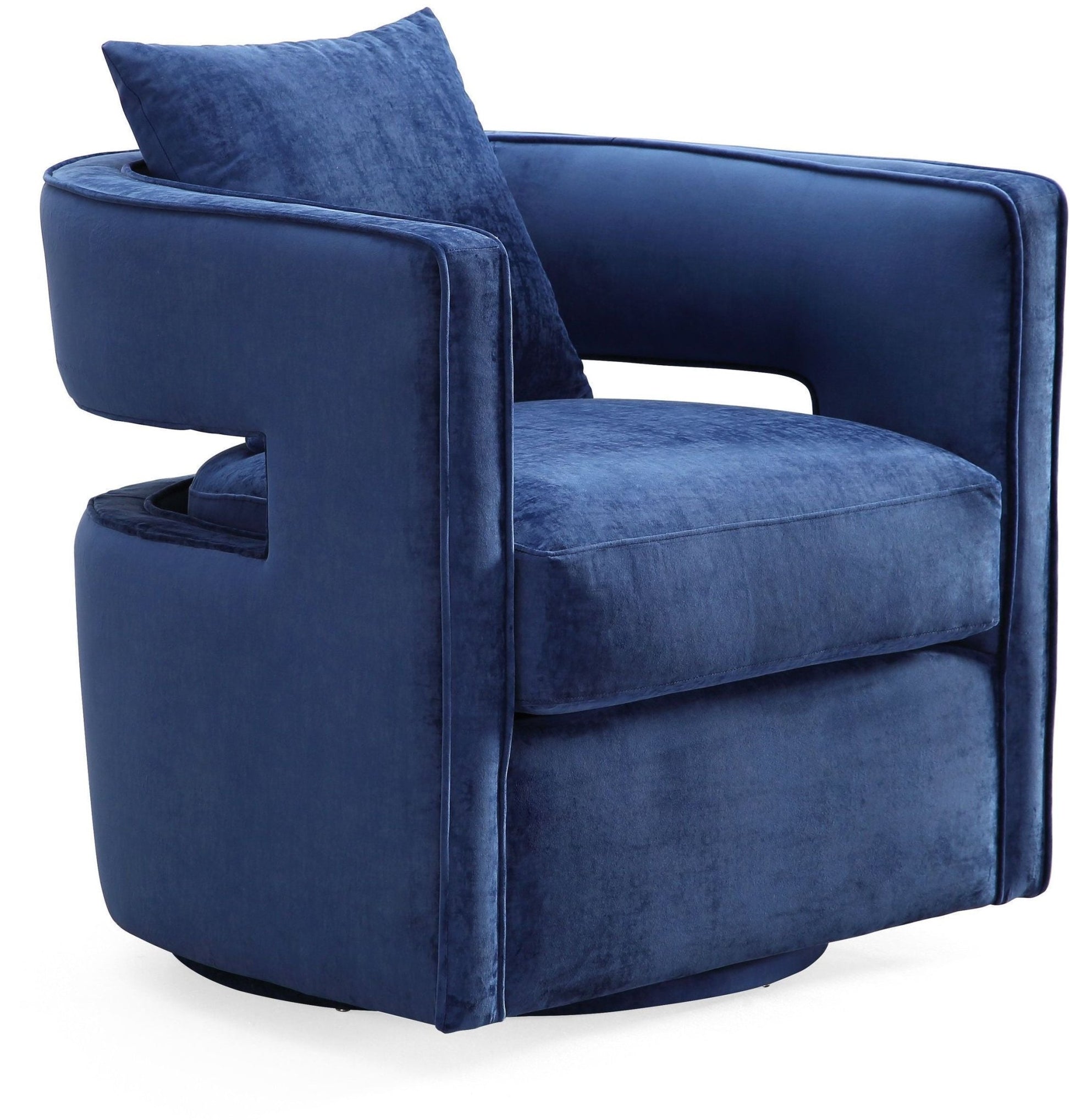 Kennedy Navy Swivel Chair - Skandi London
