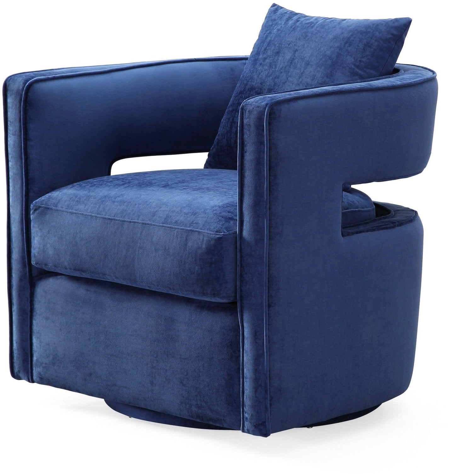 Kennedy Navy Swivel Chair - Skandi London