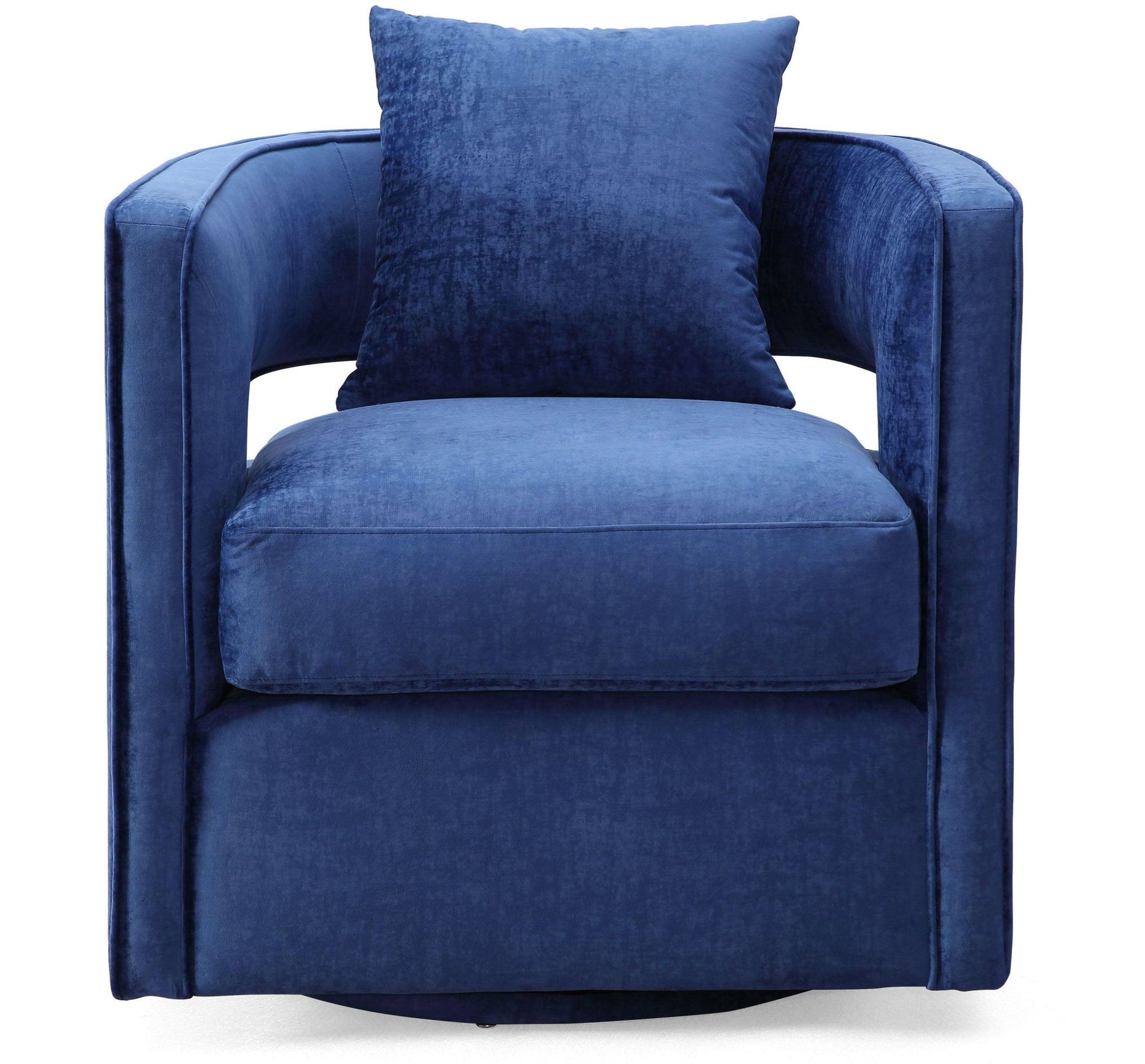 Kennedy Navy Swivel Chair - Skandi London