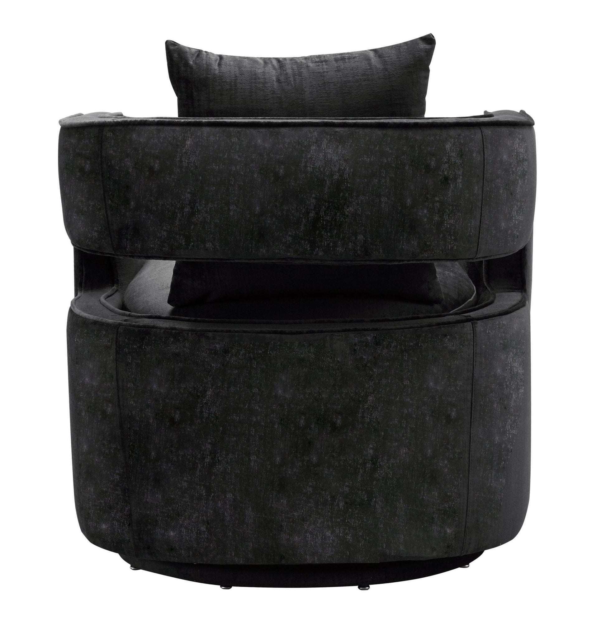 Kennedy Black Swivel Chair - Skandi London