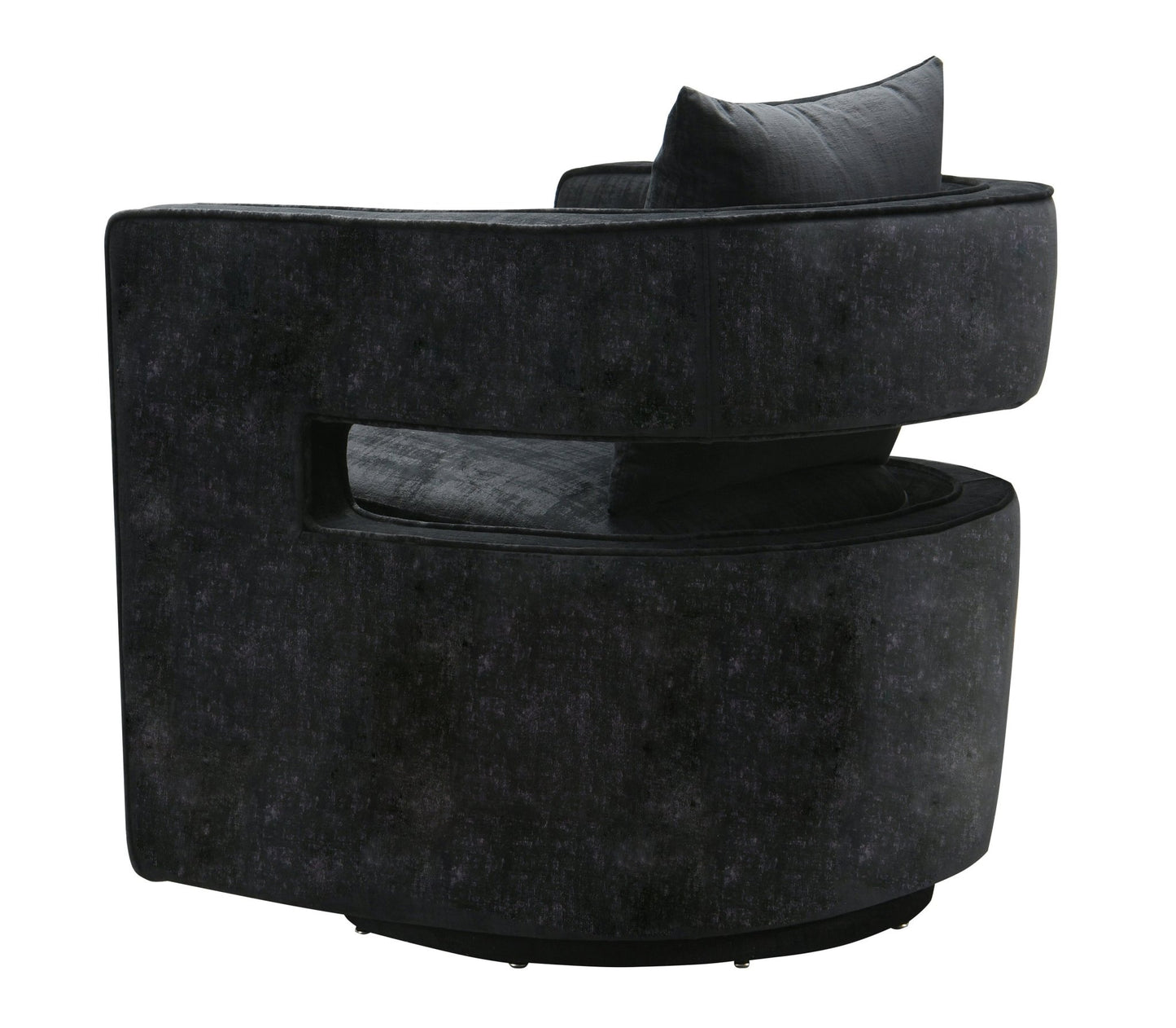 Kennedy Black Swivel Chair - Skandi London