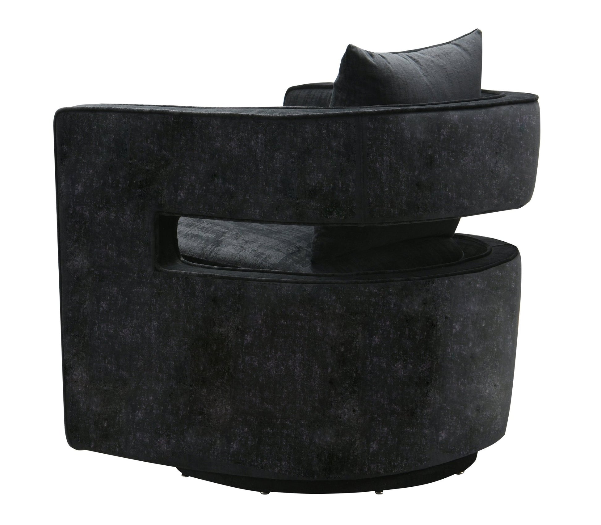 Kennedy Black Swivel Chair - Skandi London