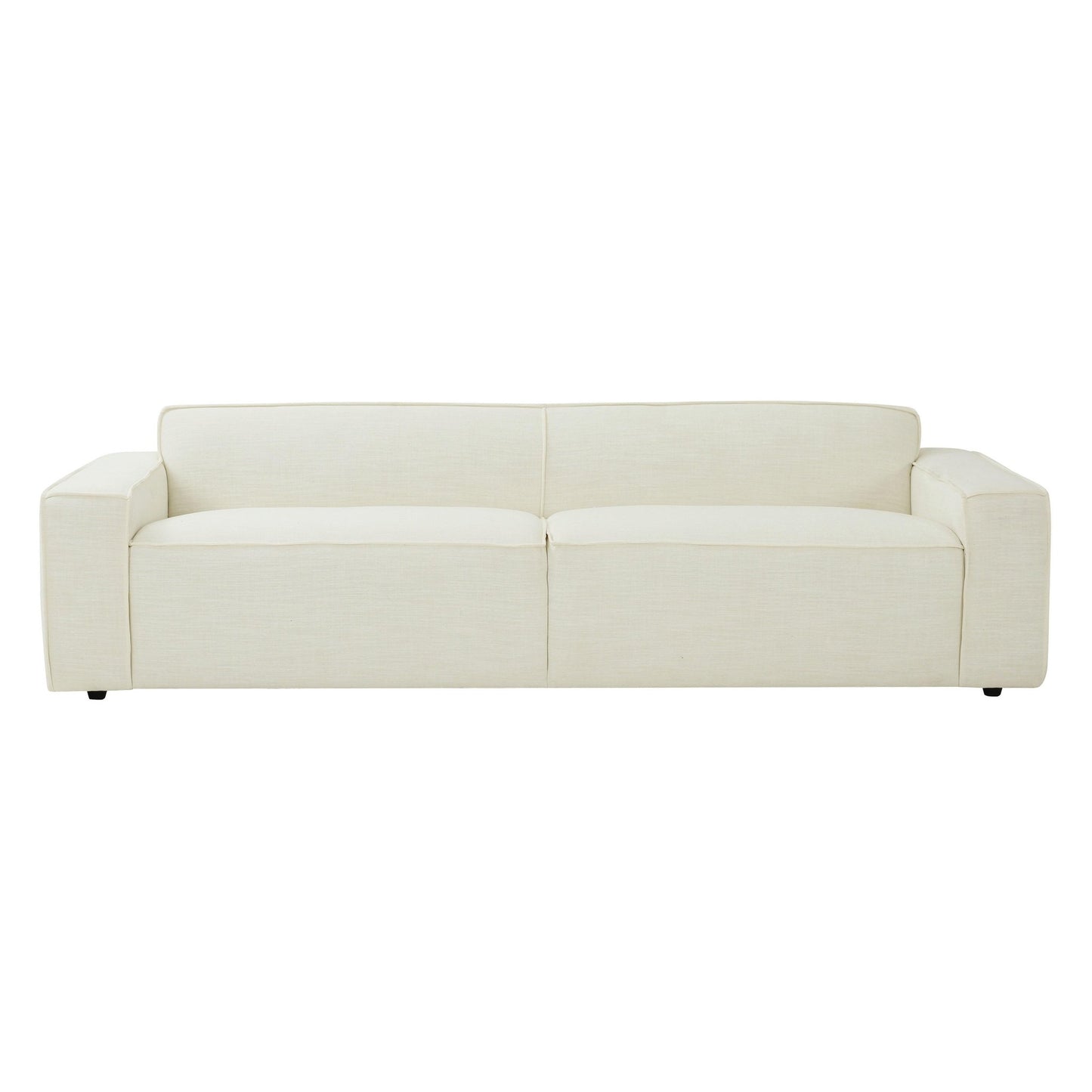 Olafur Cream Linen Sofa - Skandi London