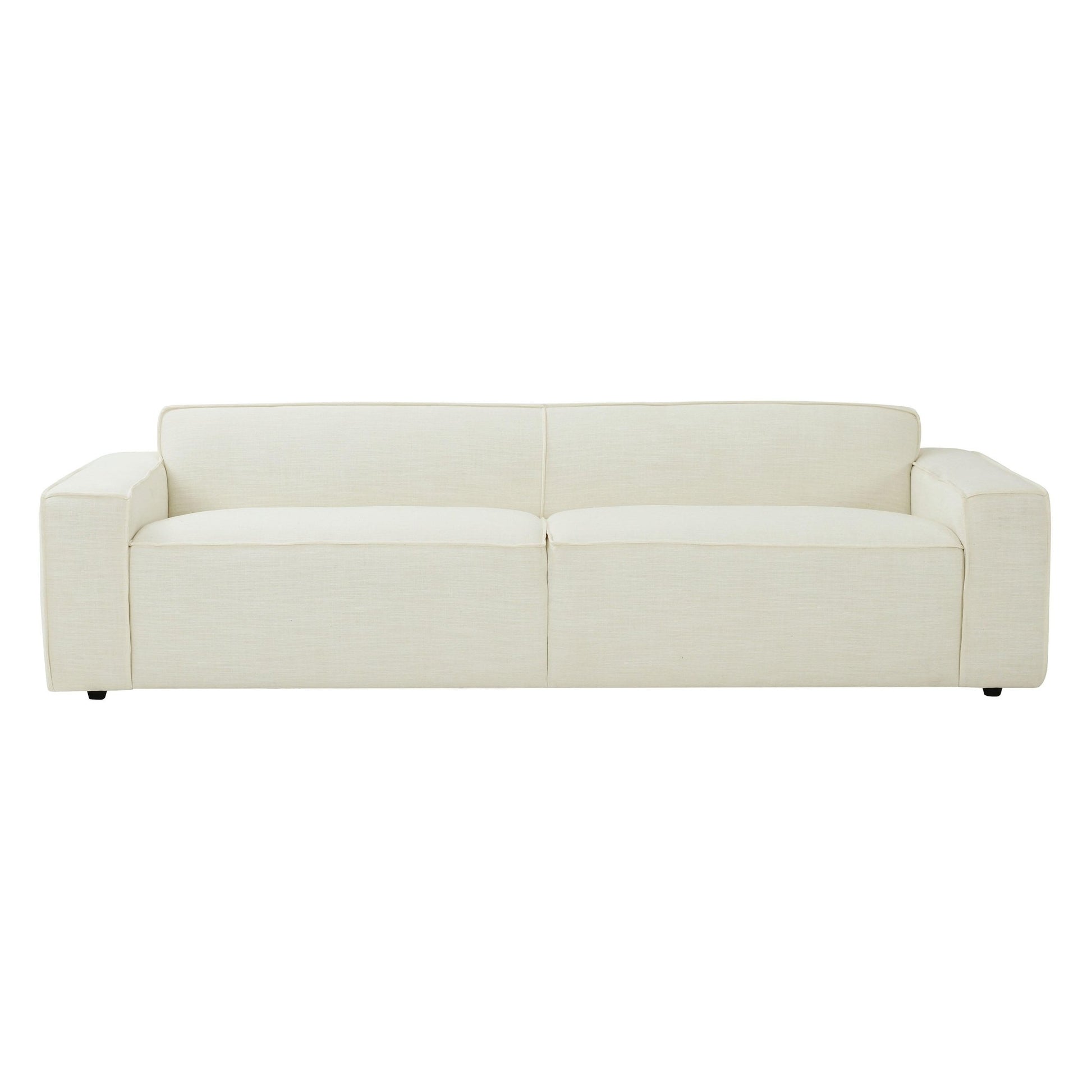 Olafur Cream Linen Sofa - Skandi London