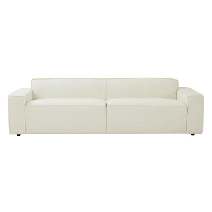 Olafur Cream Linen Sofa - Skandi London