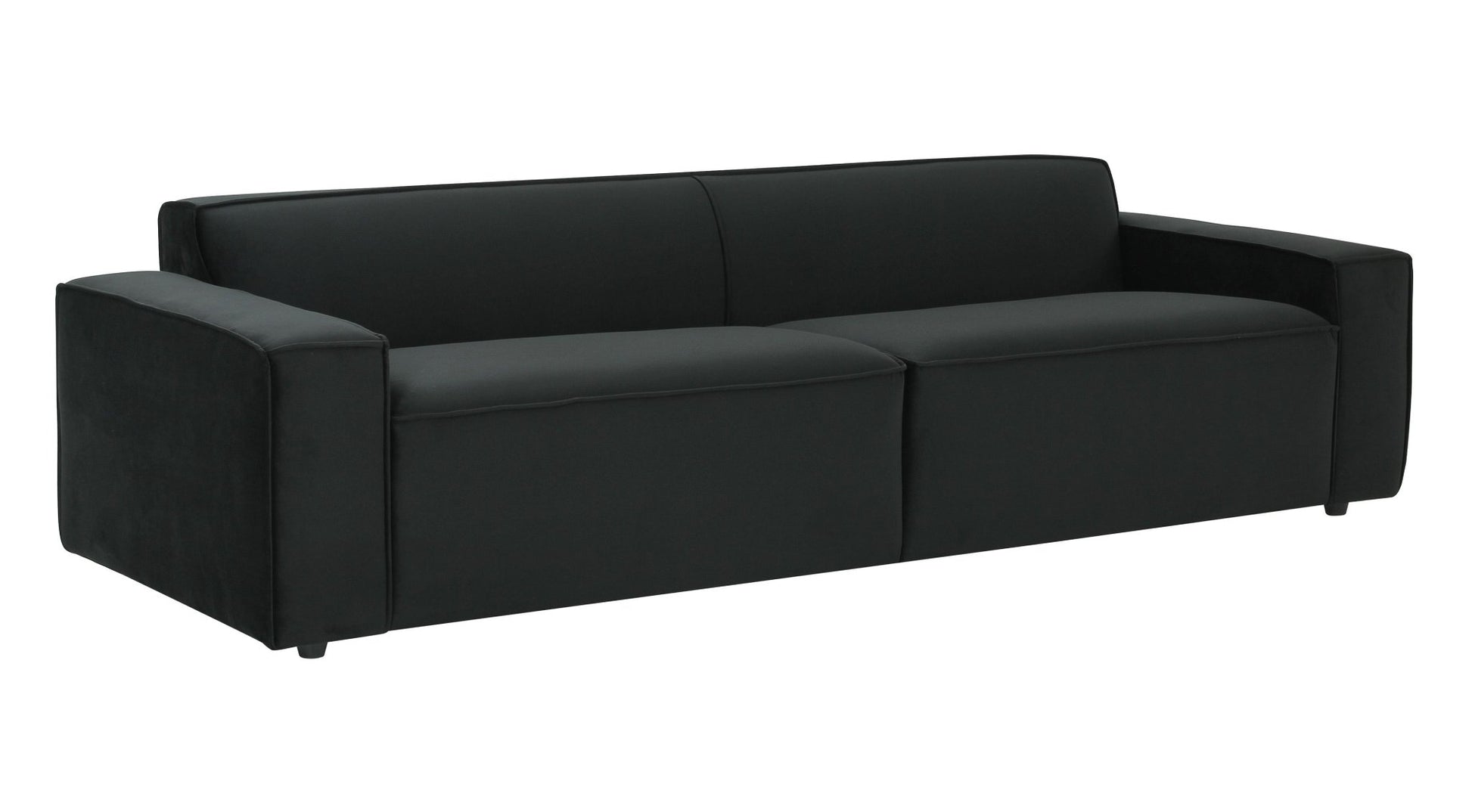 Olafur Black Velvet Sofa - Skandi London