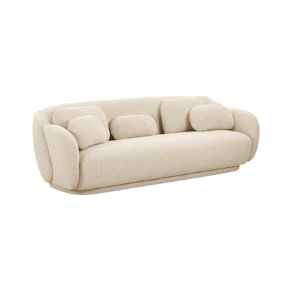 Misty Cream Boucle Sofa - Skandi London
