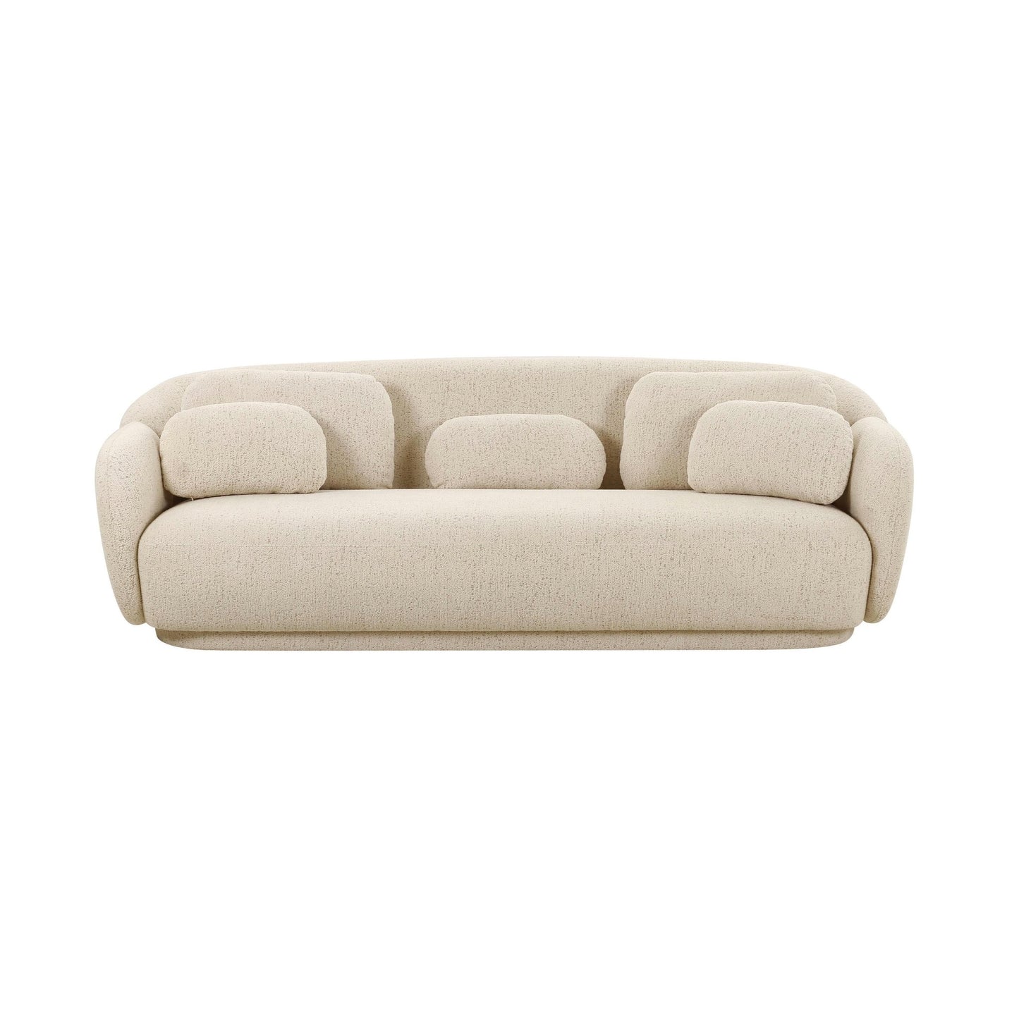Misty Cream Boucle Sofa - Skandi London