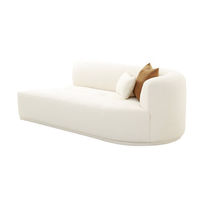 Fickle Cream Boucle Modular RAF Loveseat - Skandi London
