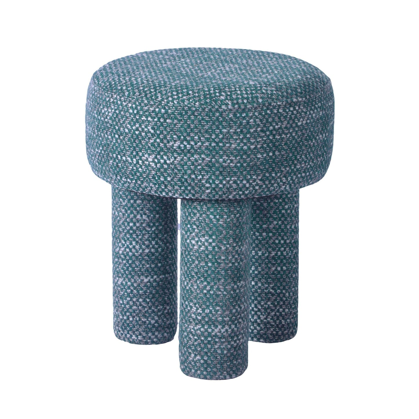 Claire Teal Knubby Stool - Skandi London
