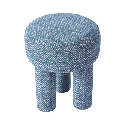 Claire Teal Knubby Stool - Skandi London