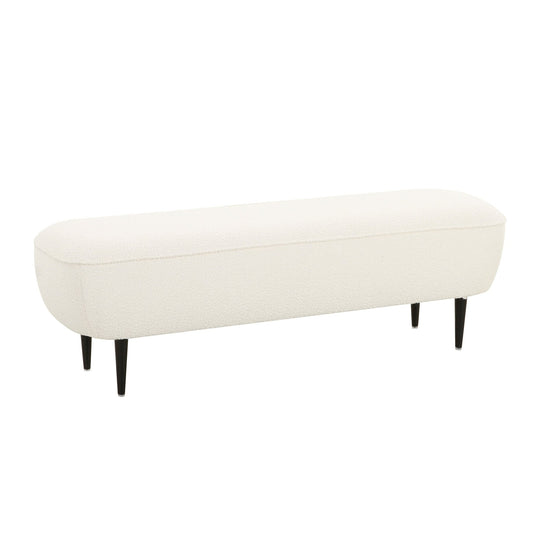 Denise Cream Boucle Bench - Skandi London