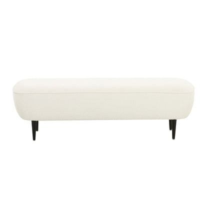 Denise Cream Boucle Bench - Skandi London