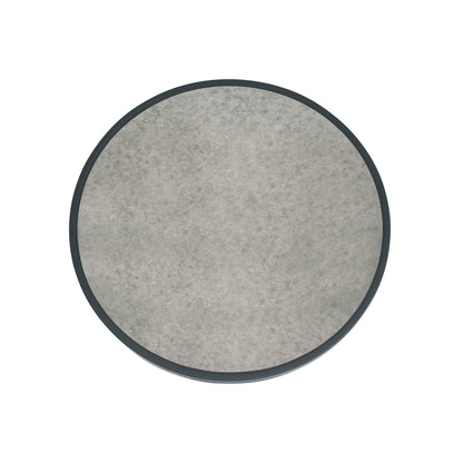 Nautilus Antique Silver Mirrored Side Table - Skandi London