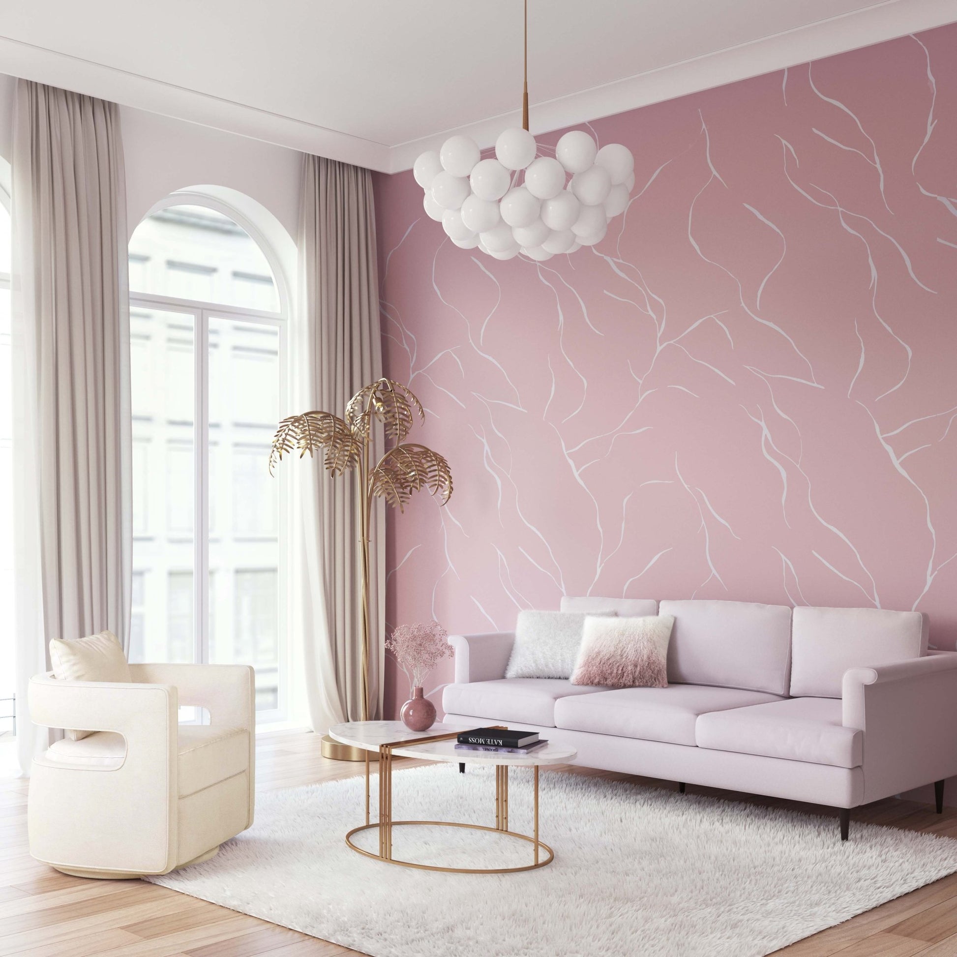 Kennedy Cream Swivel Chair - Skandi London