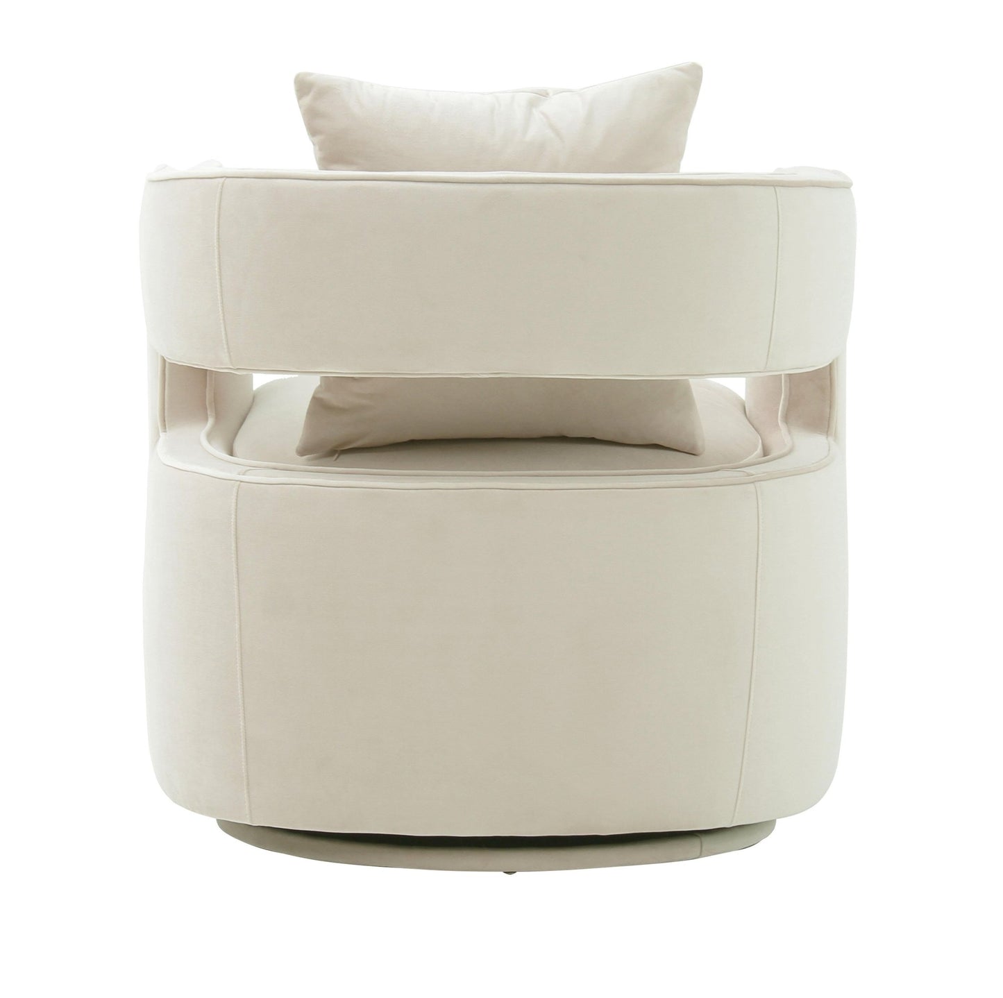 Kennedy Cream Swivel Chair - Skandi London