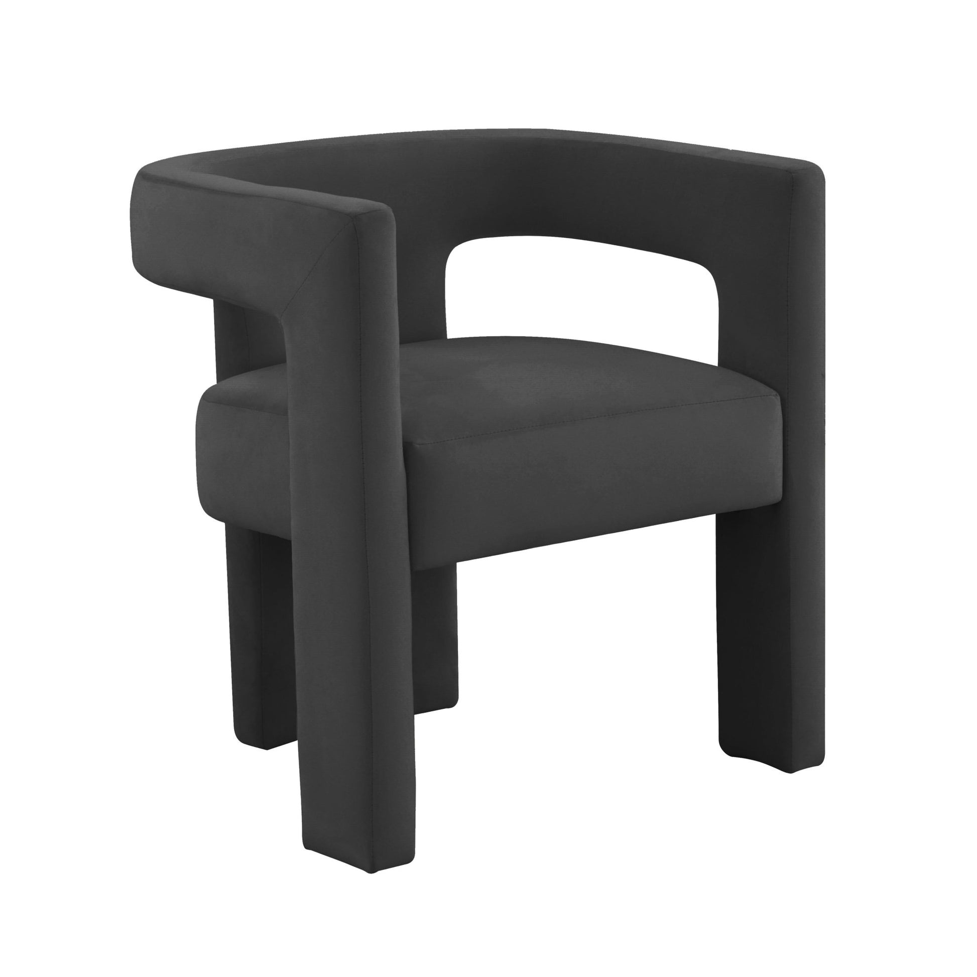 Sloane Black Velvet Chair - Skandi London