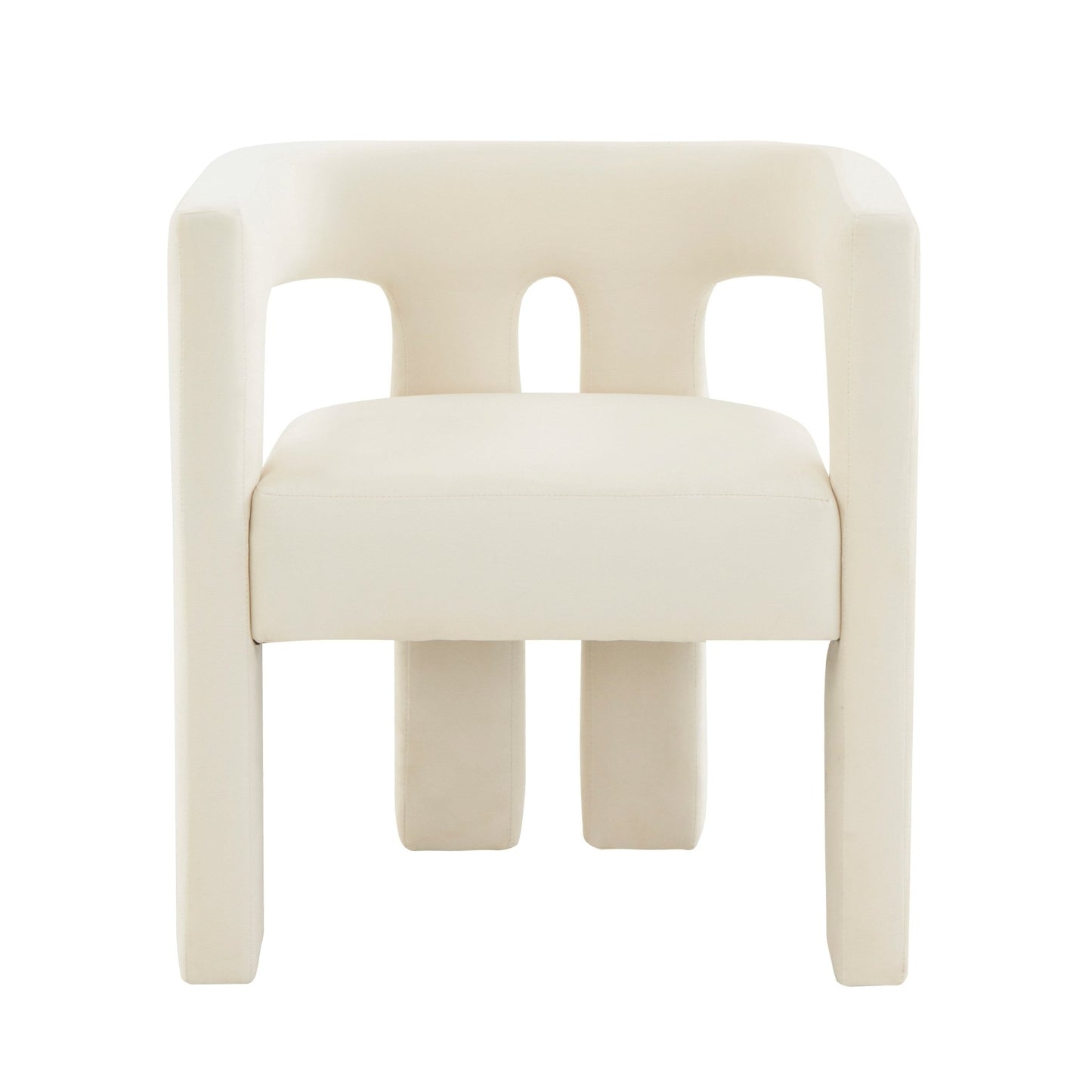 Sloane Cream Velvet Chair - Skandi London