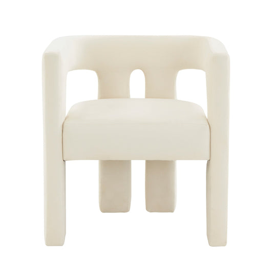 Sloane Cream Velvet Chair - Skandi London