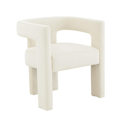 Sloane Cream Velvet Chair - Skandi London
