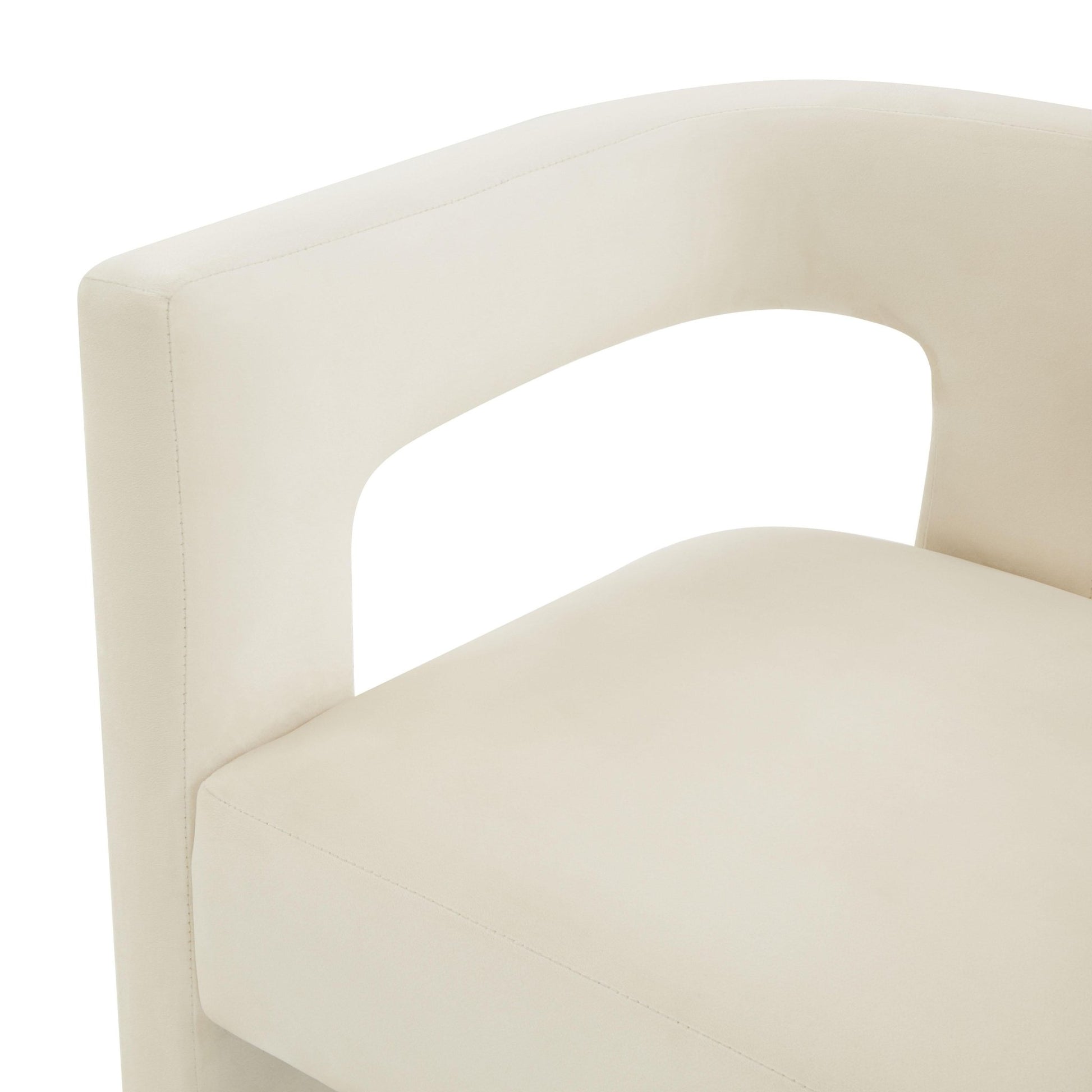 Sloane Cream Velvet Chair - Skandi London