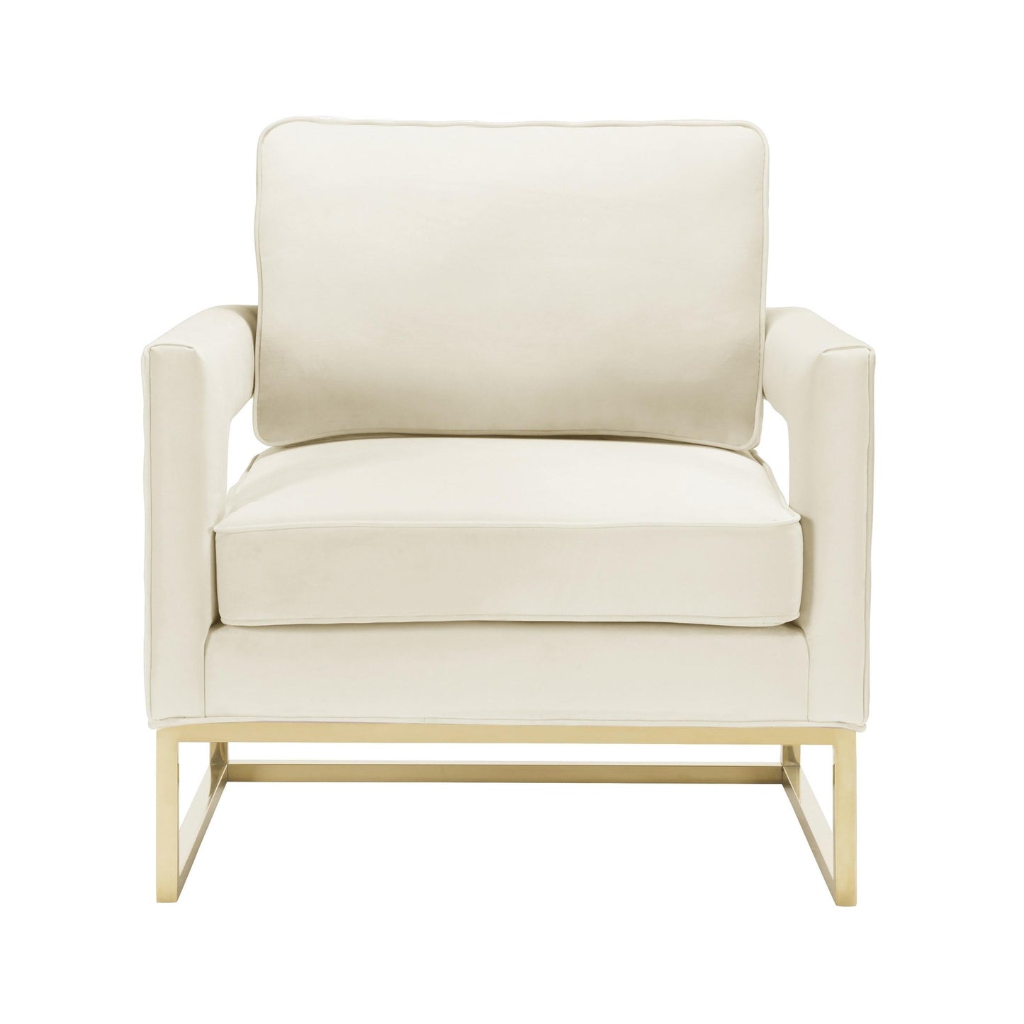 Avery Cream Velvet Chair - Skandi London
