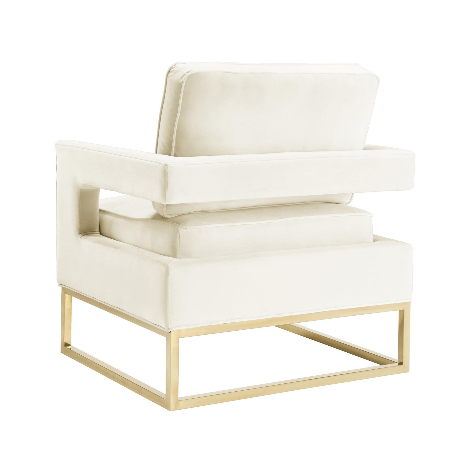 Avery Cream Velvet Chair - Skandi London