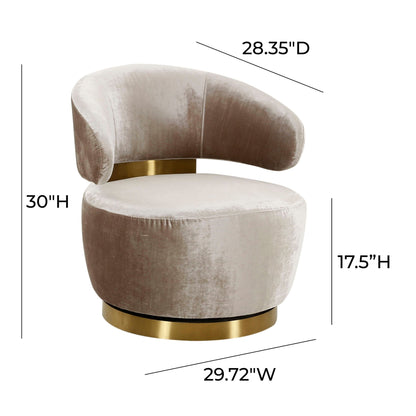 Austin Champagne Chair - Skandi London