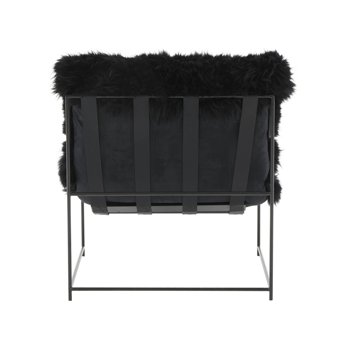 Kimi Black Genuine Sheepskin Chair - Skandi London