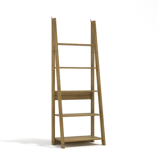 Soho Nordic Ladder Bookcase Oak - Skandi London