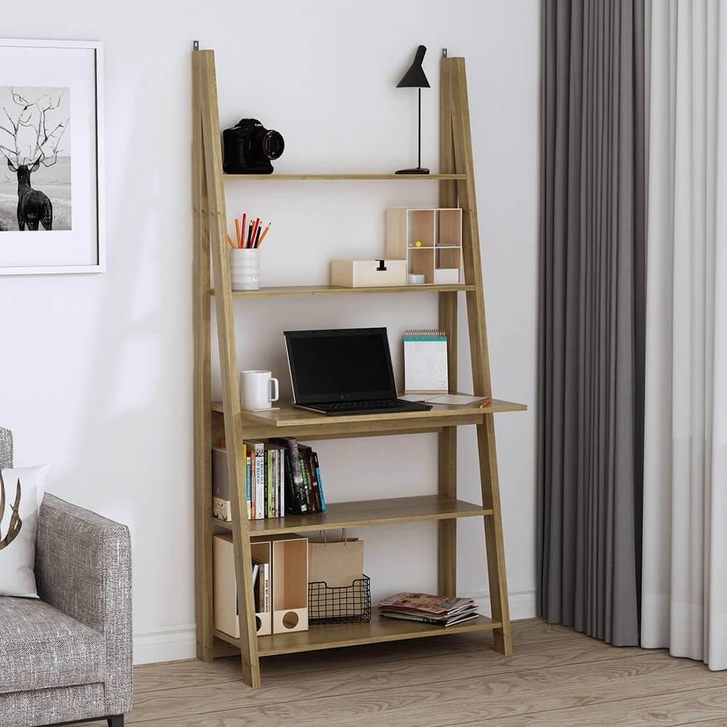 Soho Nordic Ladder Desk Oak - Skandi London
