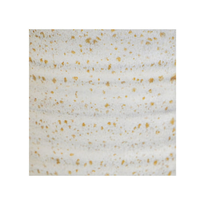 Vallo Reactive Glaze Tapered Cream Planter H26.5cm D29.5cm - Skandi London