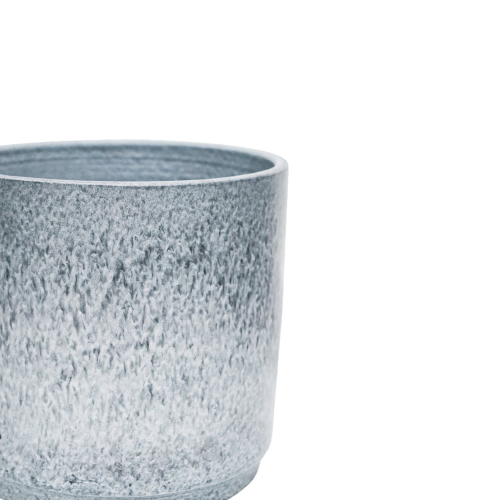 Wesley Marble Blue Planter H22cm D26cm - Skandi London